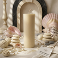 Ribbed Candle