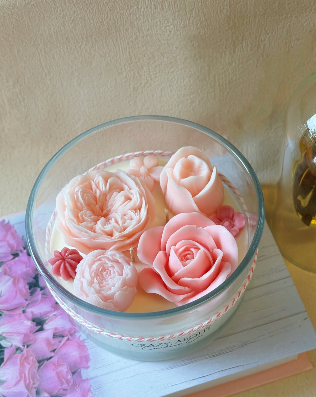 Rose-in-a-Jar Soy