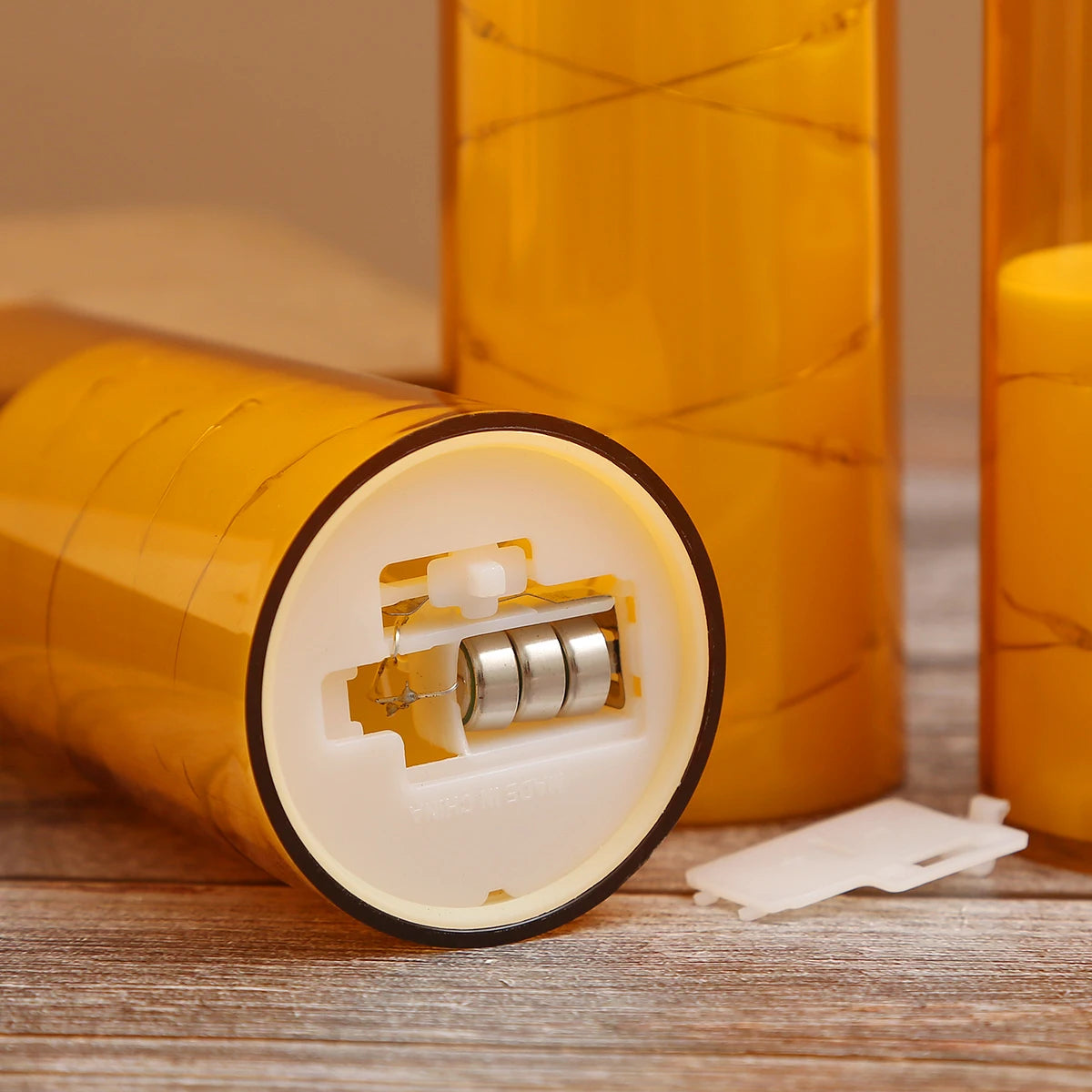Bougie LED avec Guirlande Lumineuse