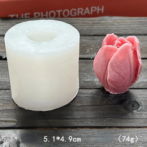 Moule à bougie en silicone Fleur de lotus Tournesol Pivoine Multi-styles Savon