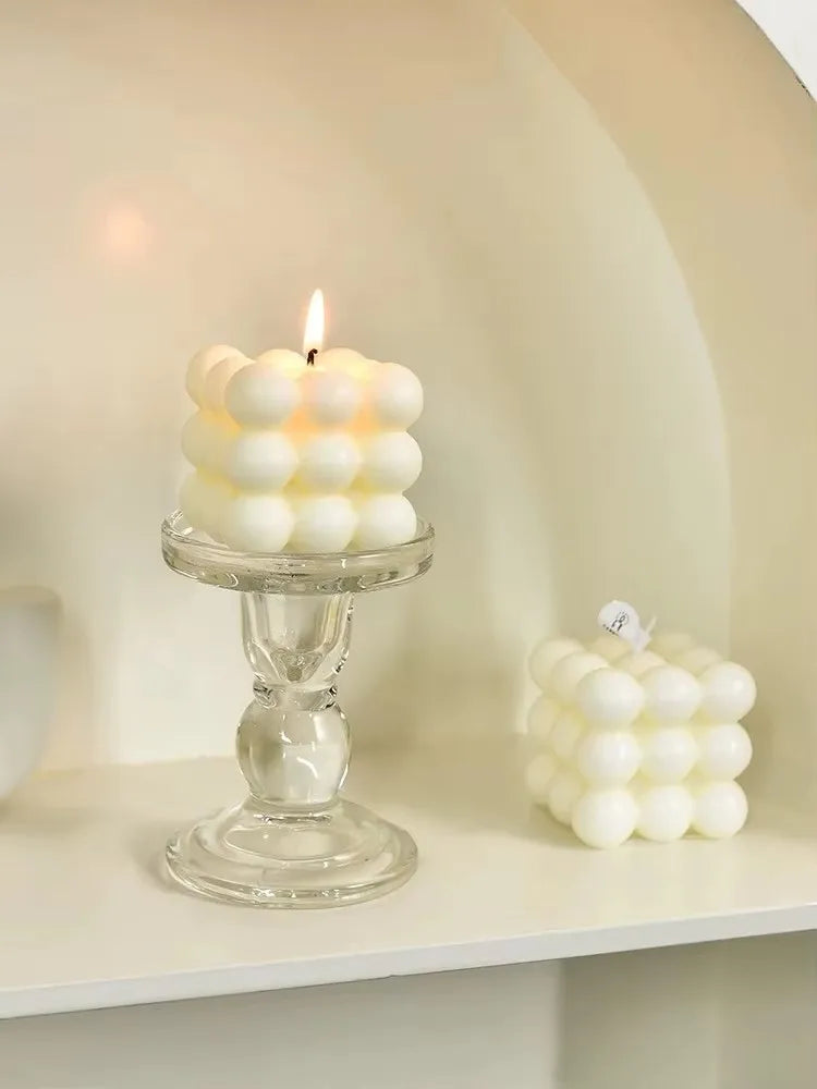 Bougie Parfumée Cube Blanc