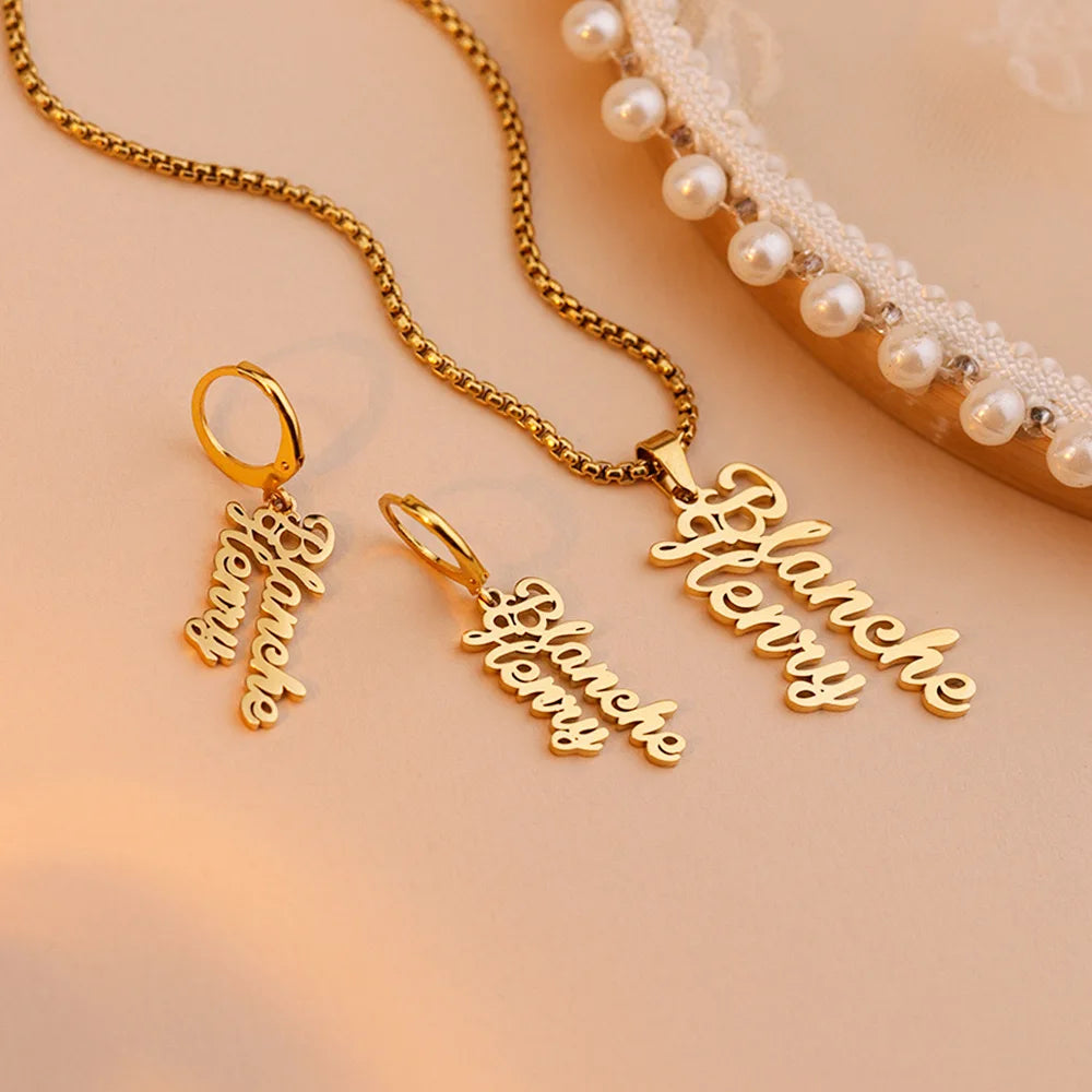 Adorable mini parure de bijoux personnalisée