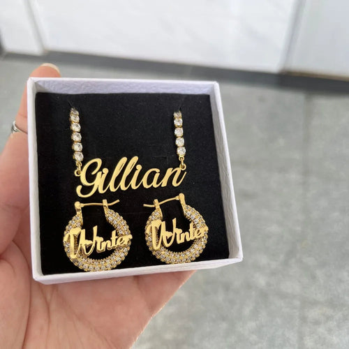 Adorable mini parure de bijoux personnalisée