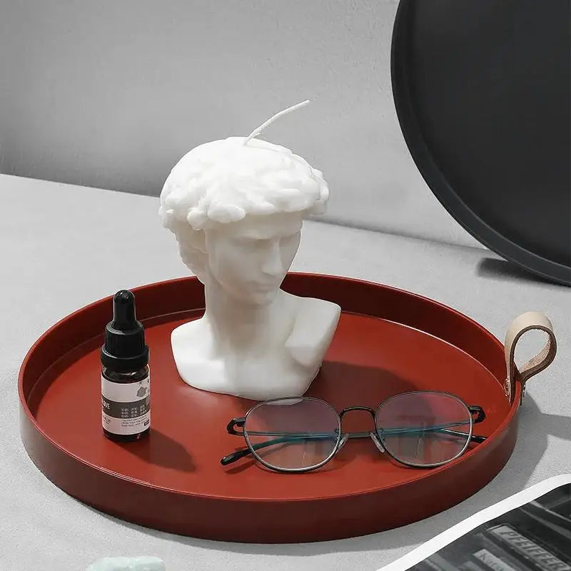 Bougie Parfumée David — Style Nordique, Cire de Soja & Déco Bureau