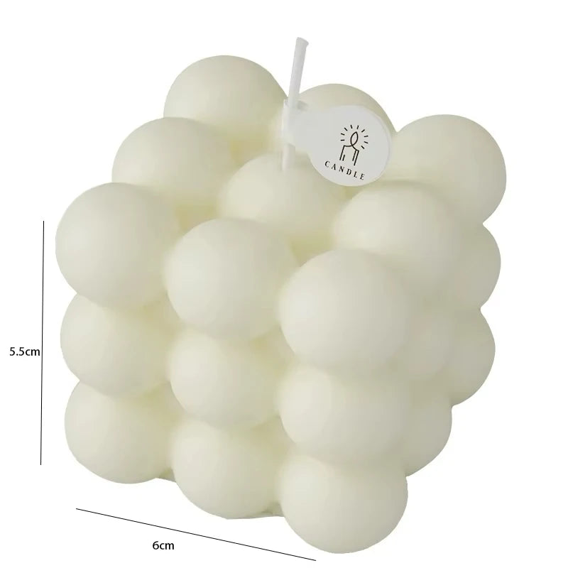 Bougie Parfumée Cube Blanc
