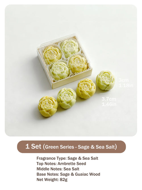 Bougie Marguerite Artisanale — Cire de Soja, 6 Couleurs & Déco Florale