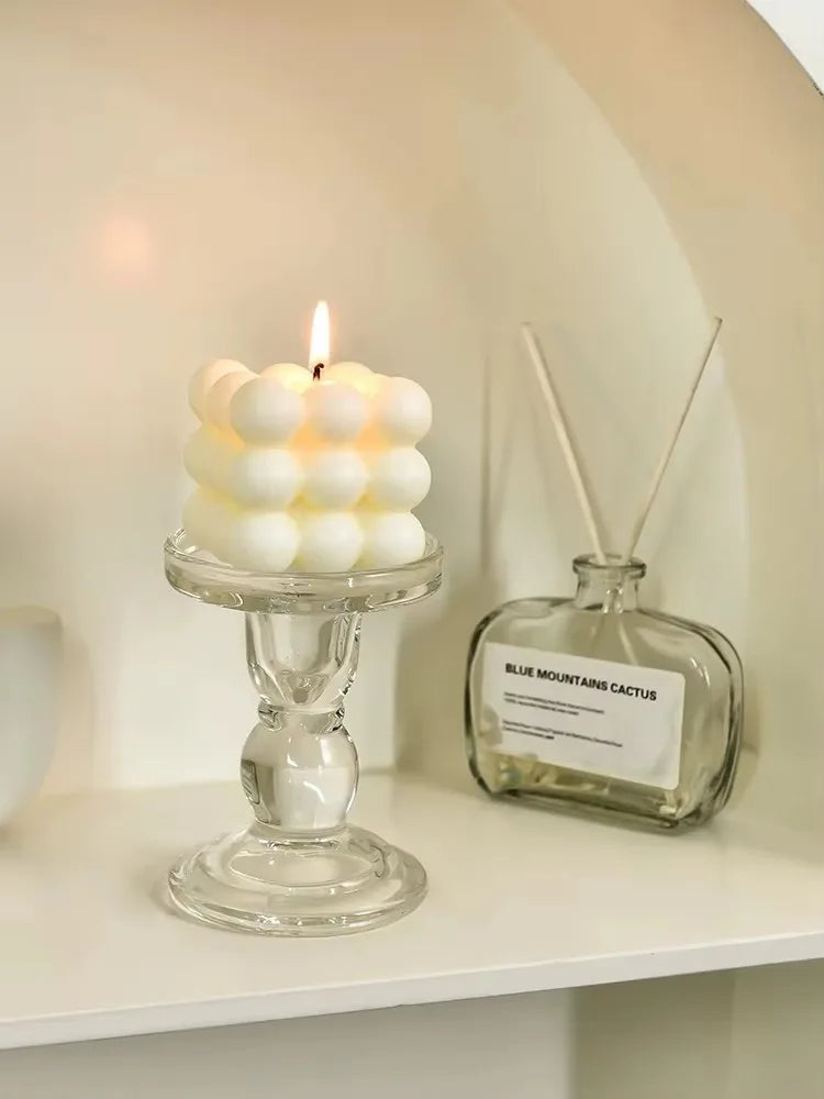Bougie Parfumée Cube Blanc