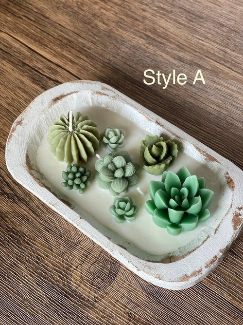 Bougie Jardin de Cactus Arizona Dream — Cire de Soja Bio & Parfum Personnalisé