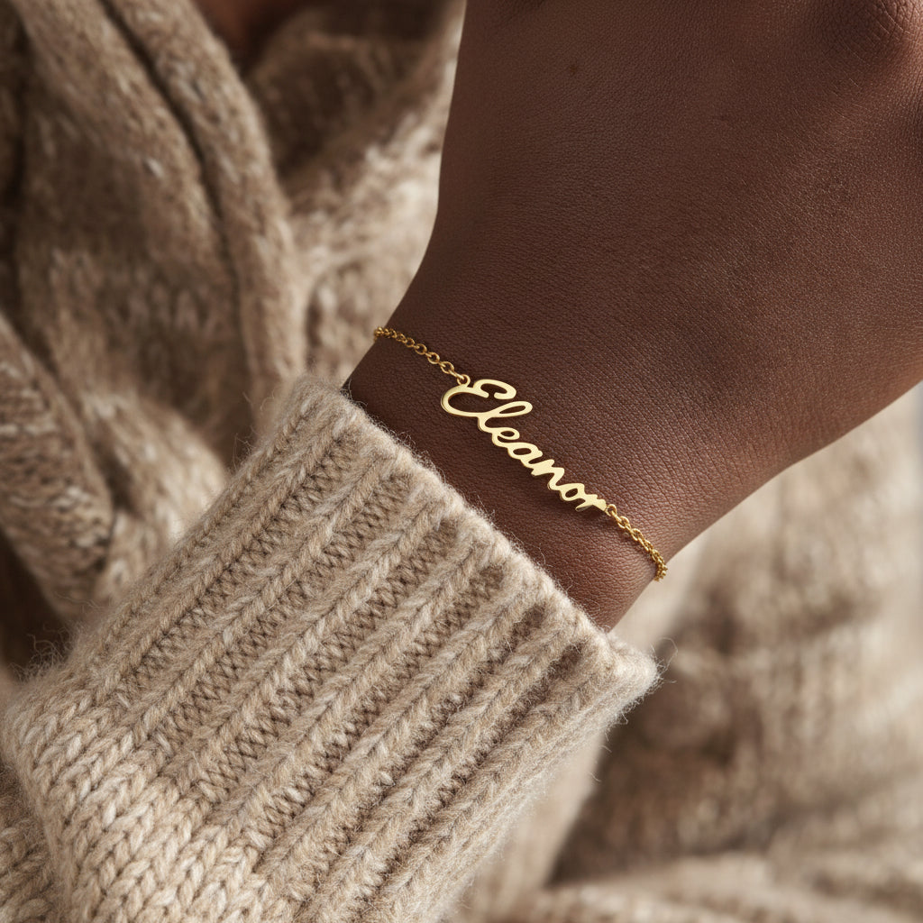 Bracelet Prénom en Cursive